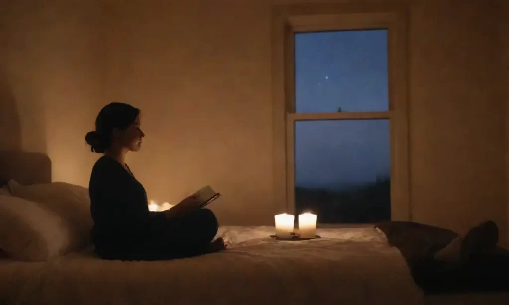 Une nuit sereine avec une ambiance calme